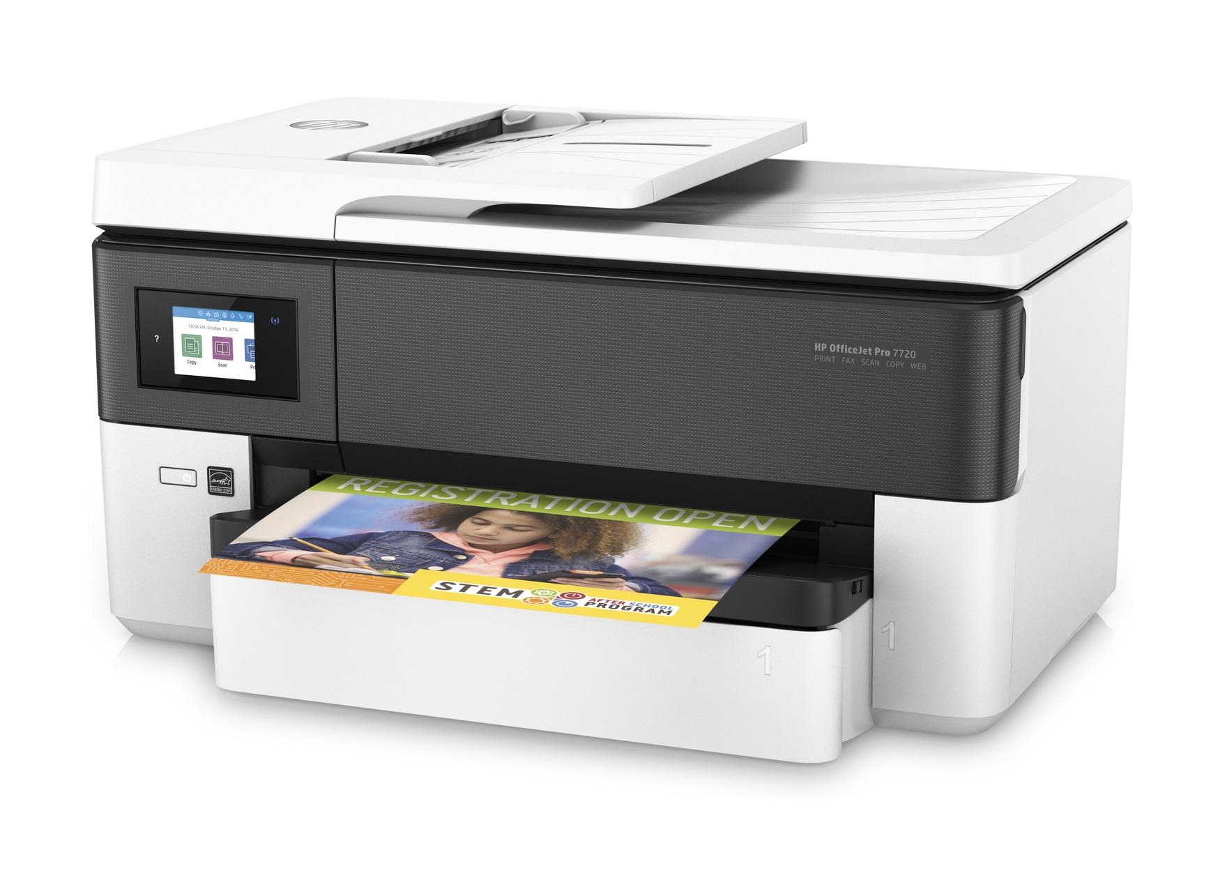 HP Officejet 7720 A3 Wide Format e-AiO Printer, endast 3 ...