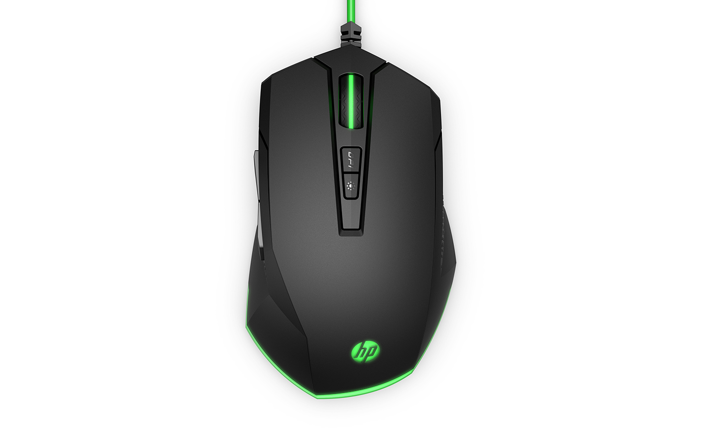 HP Pavilion Gaming Mouse 200, Black/Green, endast 303 kr
