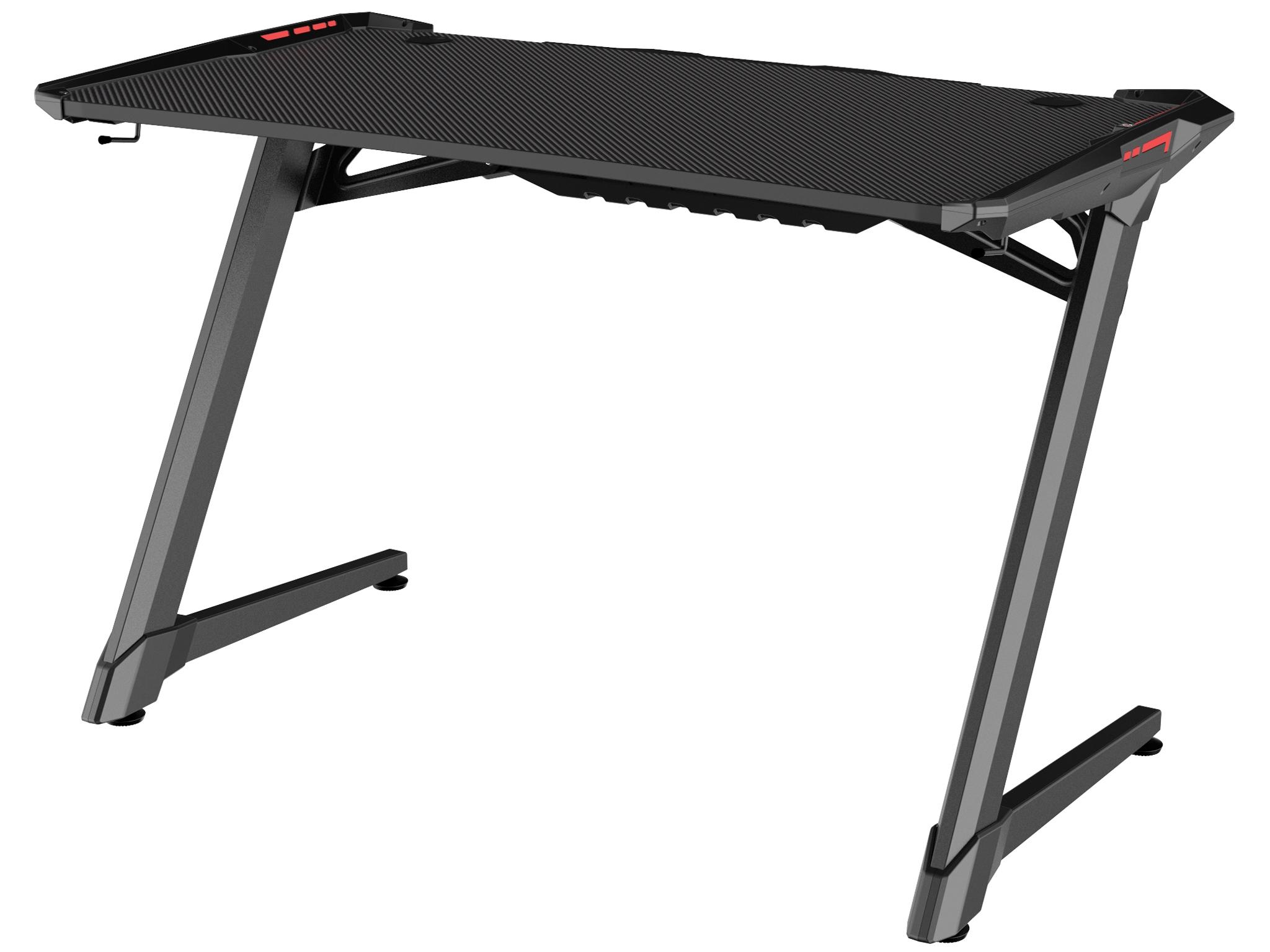 Sandberg Fighter Gaming Desk 2, Black, endast 3 191 kr